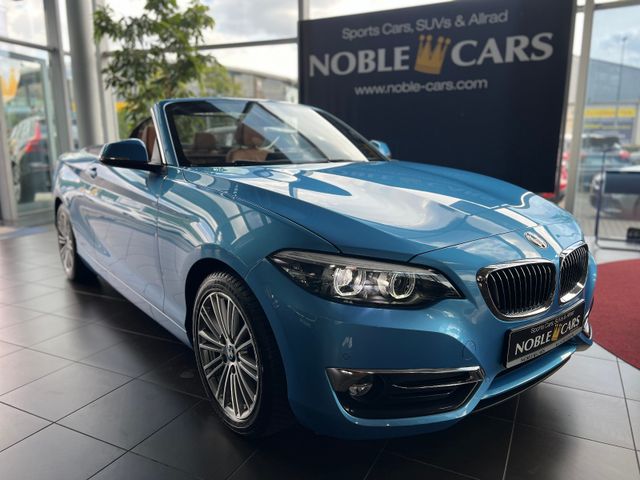 BMW 220i Cabrio Luxury Line NAV LED PDC