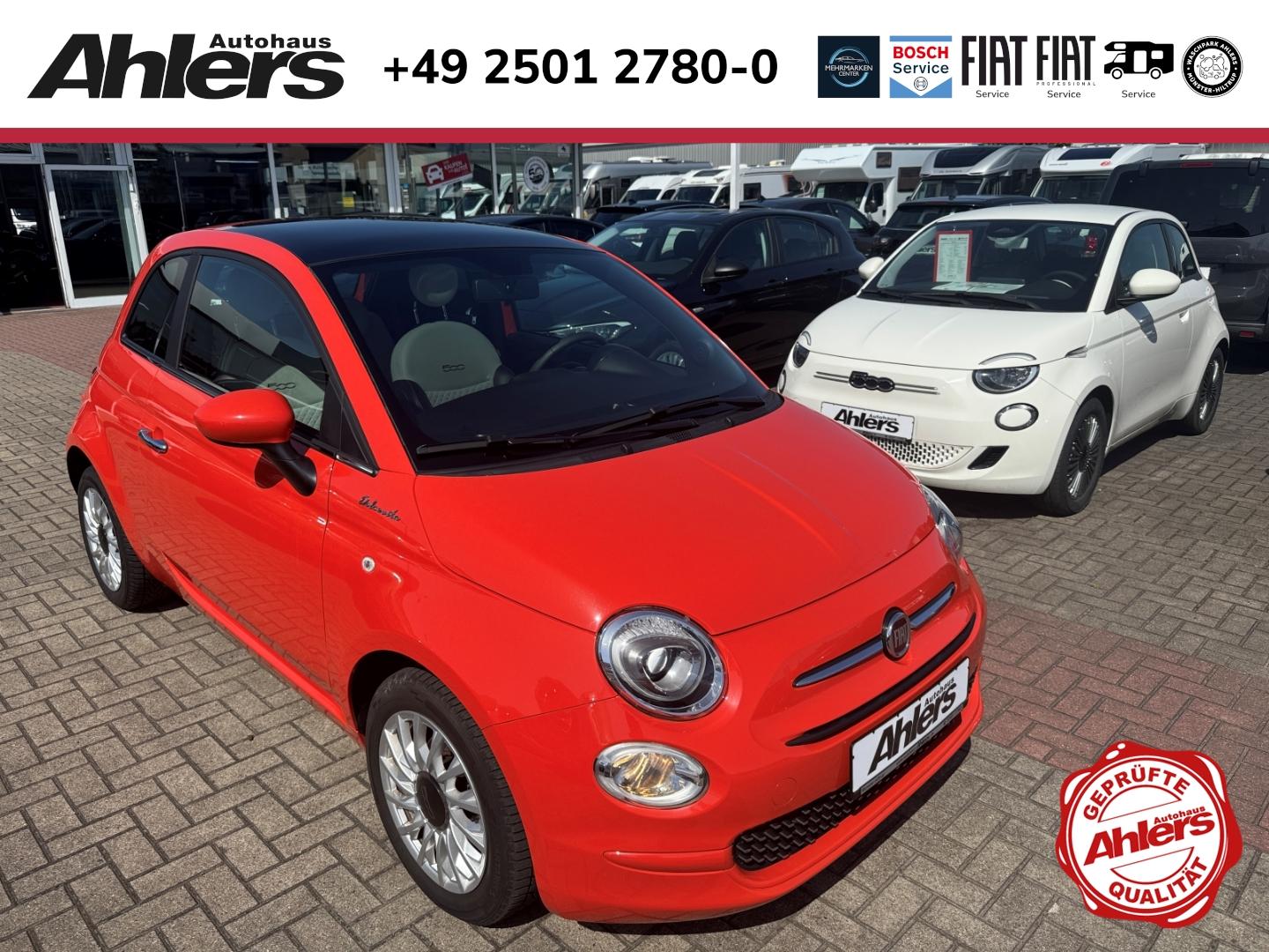 Fiat 500 Dolcevita+CARPLAY+ALLWETTER+PANO+KLIMA+TEMPO