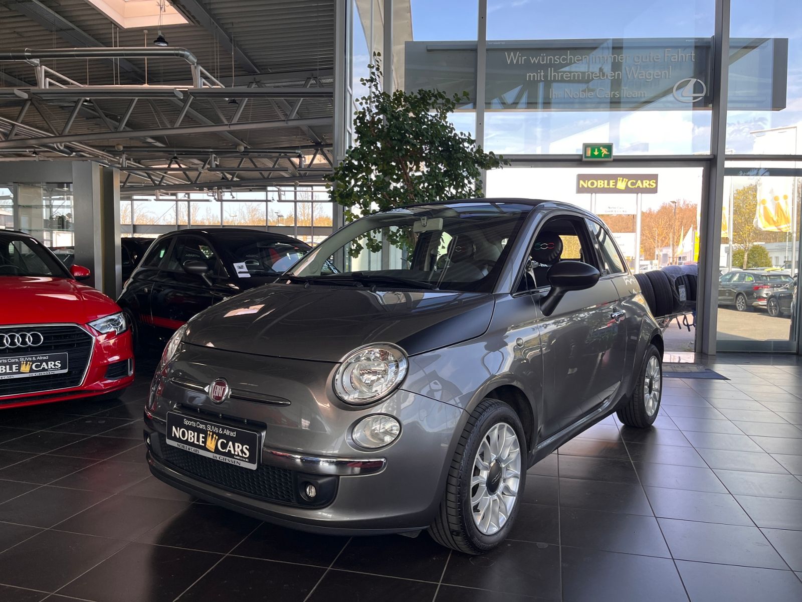 Fahrzeugabbildung Fiat 500C Lounge KLIMA ALU 8-Fach bereift