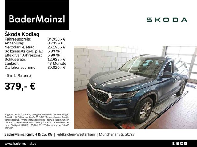 Skoda Kodiaq 2.0 TDI DSG 4x4 Tour LED AHK Pano Kamera