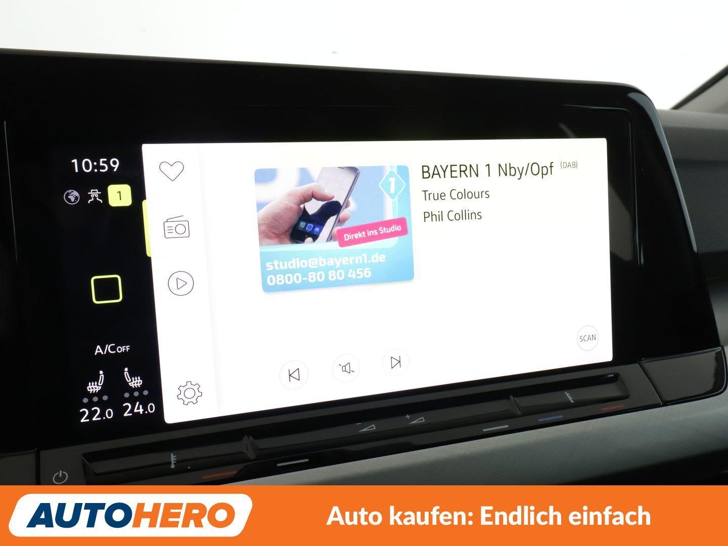 Volkswagen Golf VIII 2.0 TDI Life Aut*LED*ACC*PDC*SHZ*KLIMA, миниатюра 19