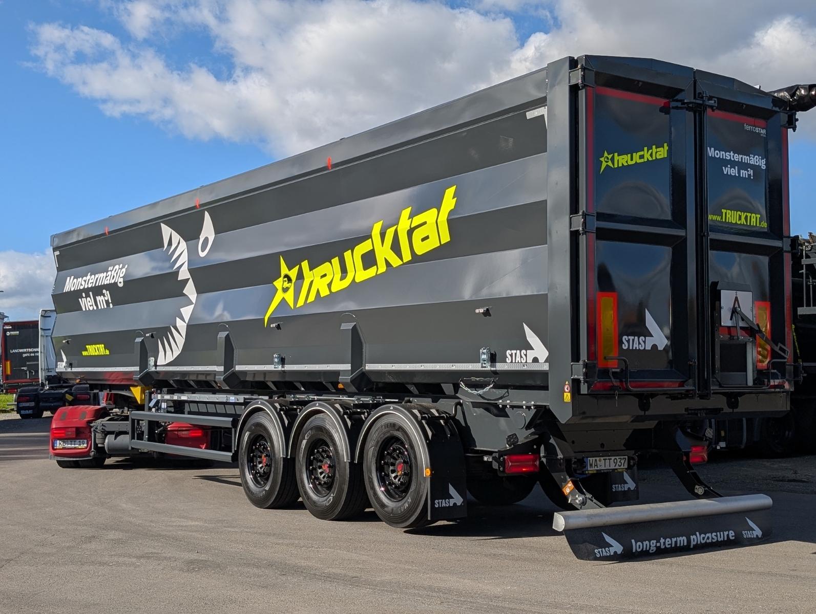 Stas HardoX Stahl 74 m³, 2x Liftachse, MIETEN?