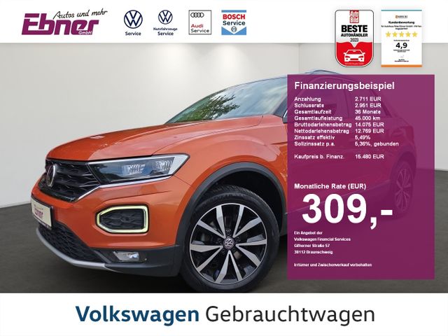VW T-Roc STYLE TDI ACC+LED+NAVI+APP+KAMERA+17 ALU!
