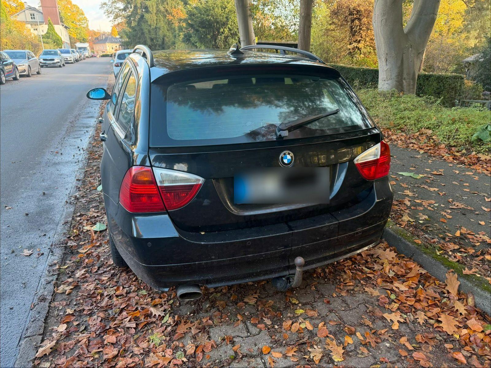 BMW 318 2008 — interior