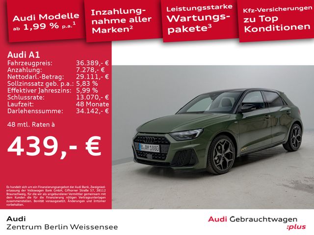 Audi A1 30 Sportback 1.0 TFSI S line PDC*LED*RFK*CONN