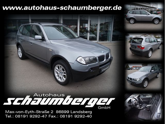 BMW X3 2.0d * AHK * Turbo bei 190.000 KM neu * 2.Hd.