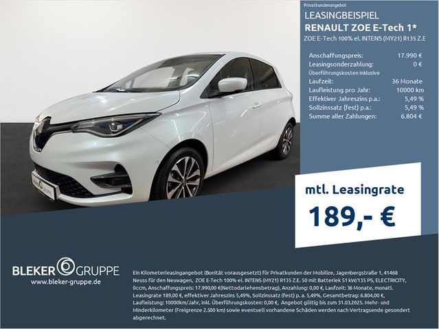 Renault ZOE Intens Z.E. 50 R135 Kaufbatterie