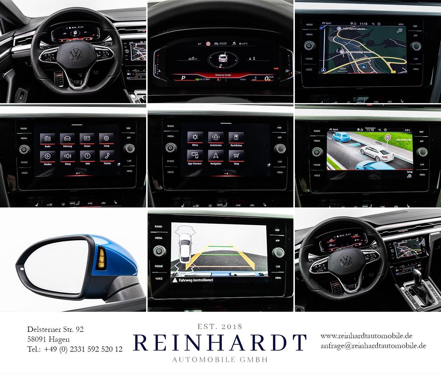 Volkswagen Arteon LIMOUSINE 2.0TSi R LINE 4M IQ-L/ACC/PANO, миниатюра 20