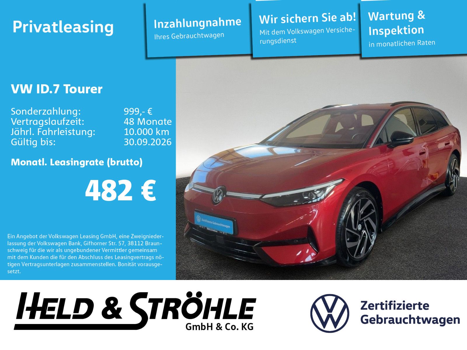 Volkswagen ID.7 Tourer Pro AHK IQ.LED 360 TRAVEL IDA foto 1