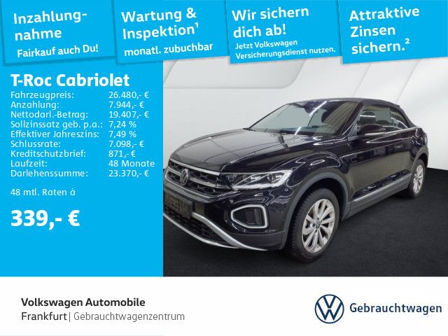 Volkswagen T-Roc Cabriolet 1.0 TSI Alu17" LED Navi