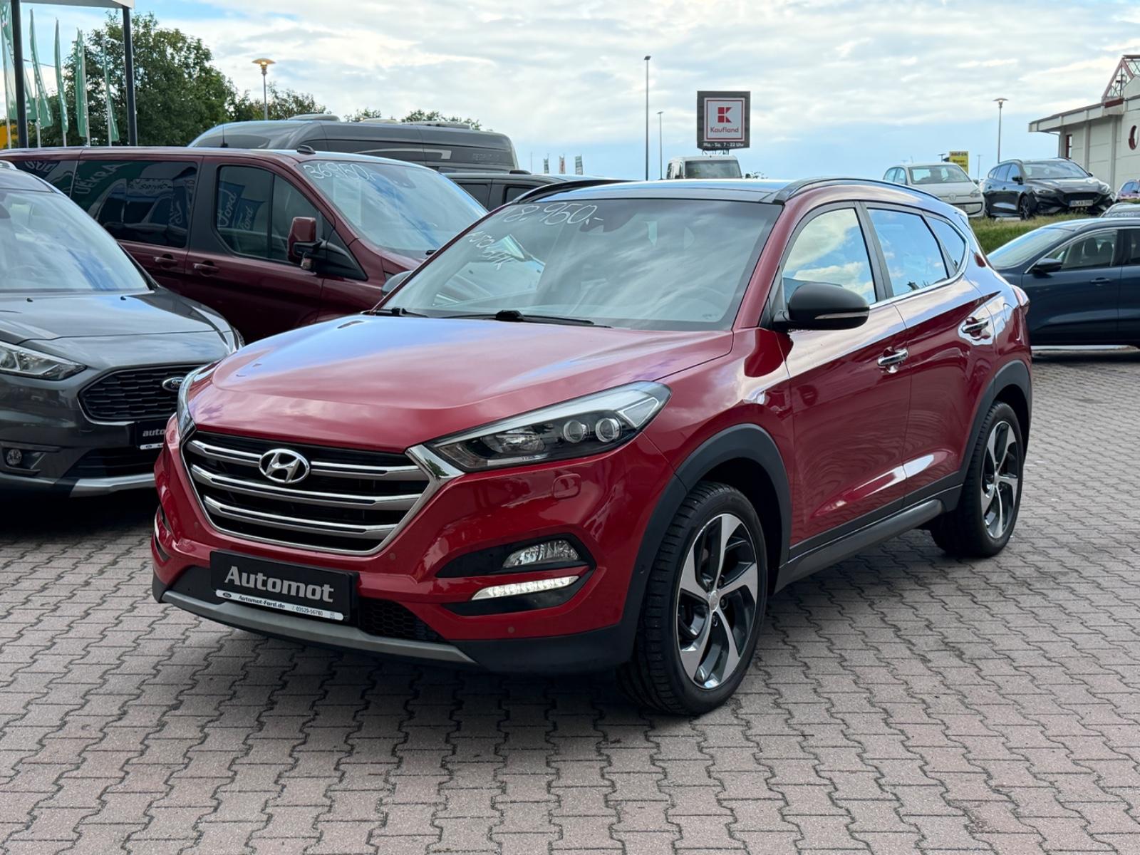 Hyundai Tucson 1.6 Premium 4WD*LED*Navi*Sitzh*Pano*
