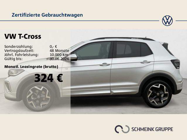 Volkswagen T-Cross 1.5 TSI DSG R-Line AHK Navi Kamera Allwe