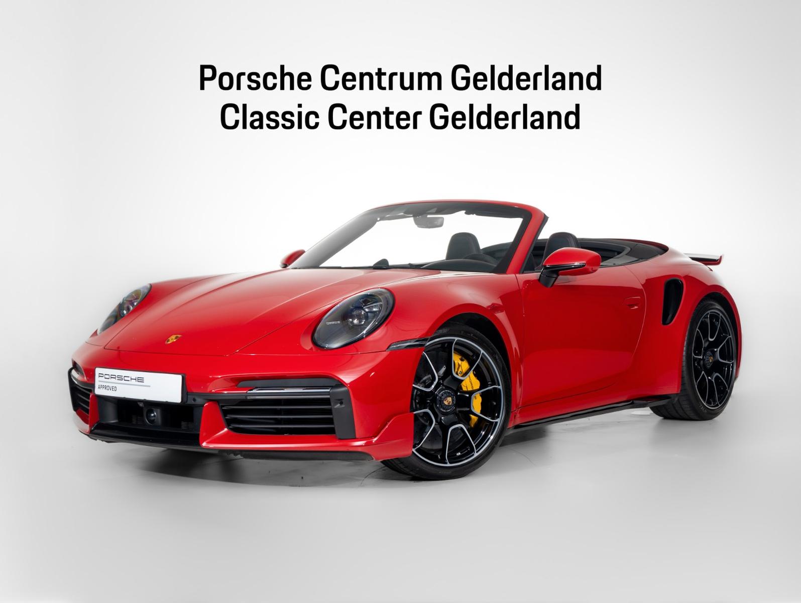 Porsche 911 Turbo S Cabrio| Aerokit |Lift |Ziernähte Rot