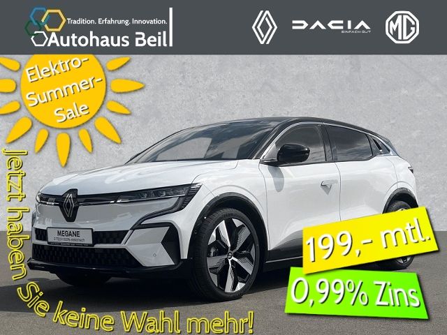 Renault Megane Electric 220HP E-Tech 100 elektrisch Pake