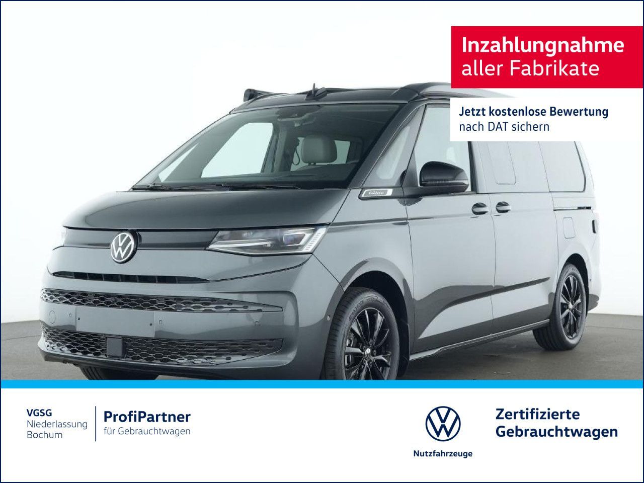 Volkswagen California Beach AHK ACC Kamera HeadUp Kamera
