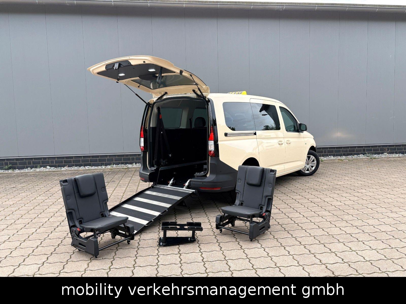 Volkswagen Caddy Maxi Taxi Rollstuhl 7-Si. 5 Jahre GARANTIE
