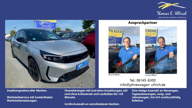 Opel Corsa F 1.2 Turbo GS// Navi, KlimaAT, Vollled, S