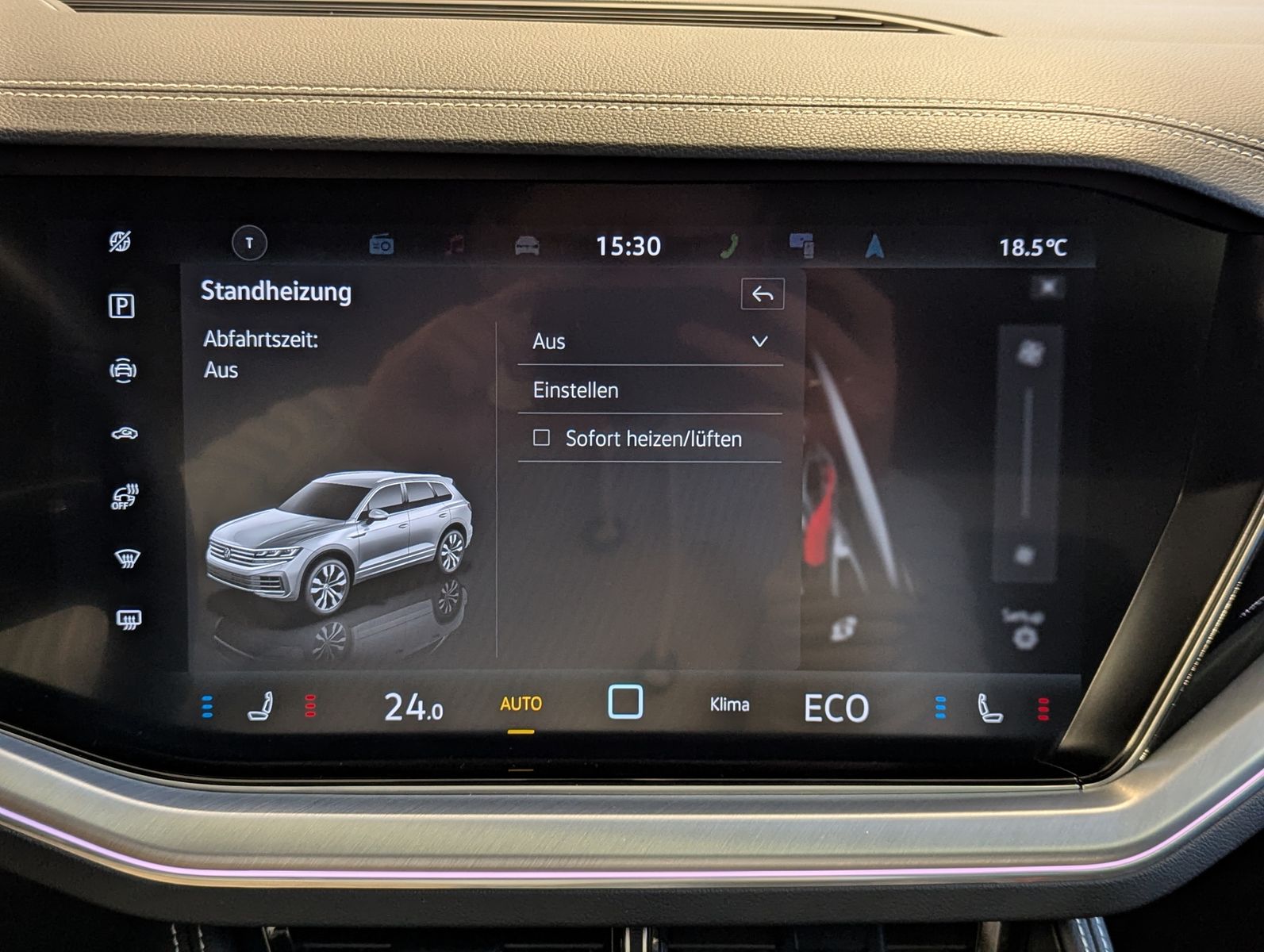 VW Touareg 3.0TDI 4M R-Line VOLL Black 22" UPE 114T - Image 34