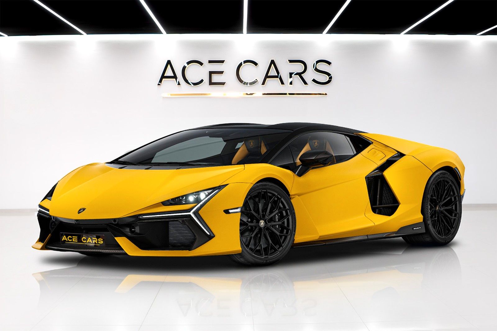 Lamborghini Revuelto Prod 26 Full  Carbon Matte Yellow