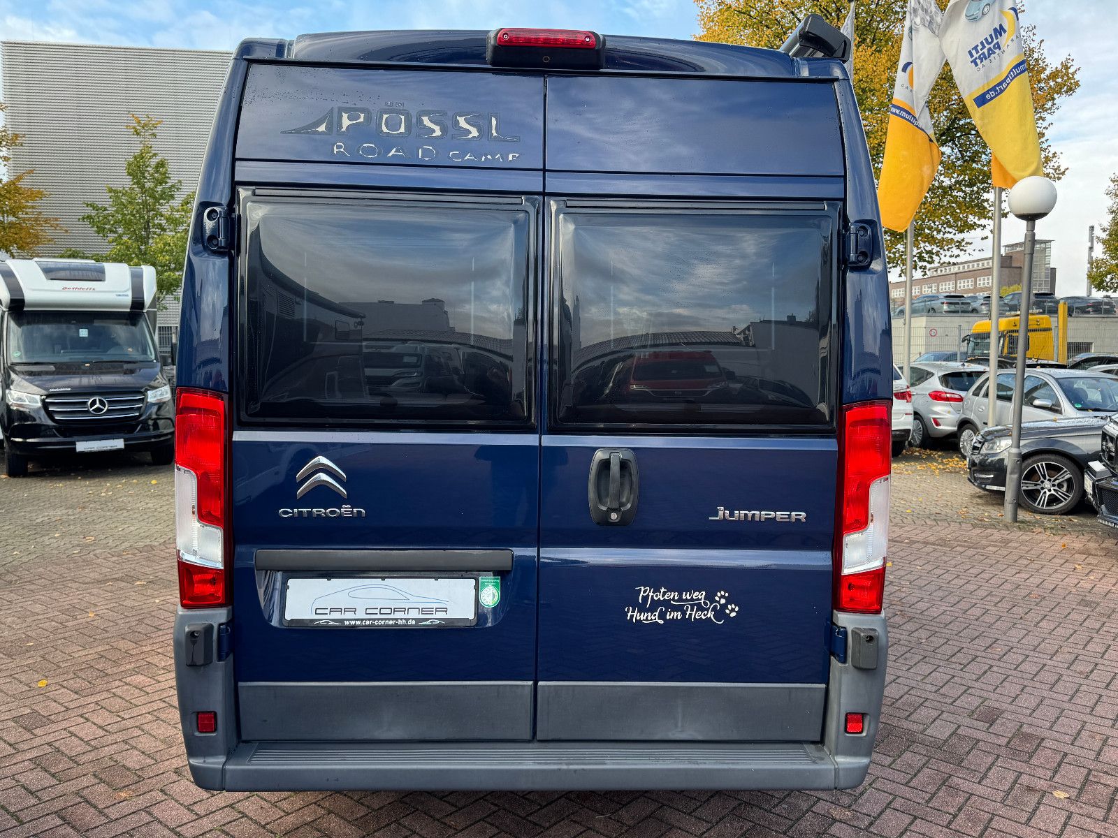 Fahrzeugabbildung Pössl ROADCAMP 540 SOLAR TV KAMERA MARKISE BETTUMBAU