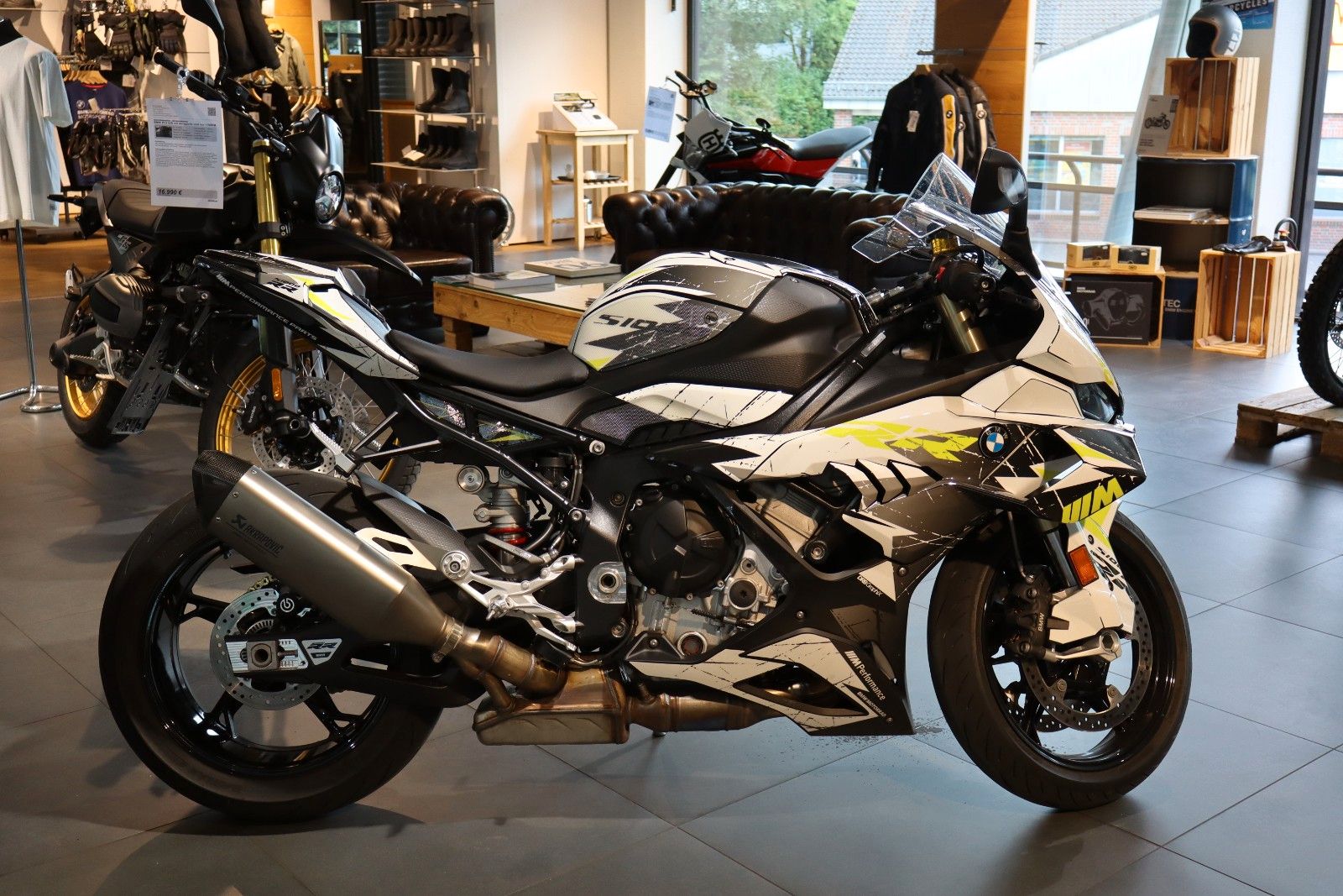 Fahrzeugabbildung BMW S 1000 RR mit Graphic Kit