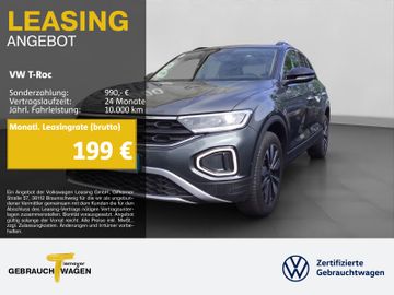 Volkswagen Leasingangebot: Volkswagen T-Roc 2.0 TDI DSG GOAL NAVI KAMERA AHK LED+