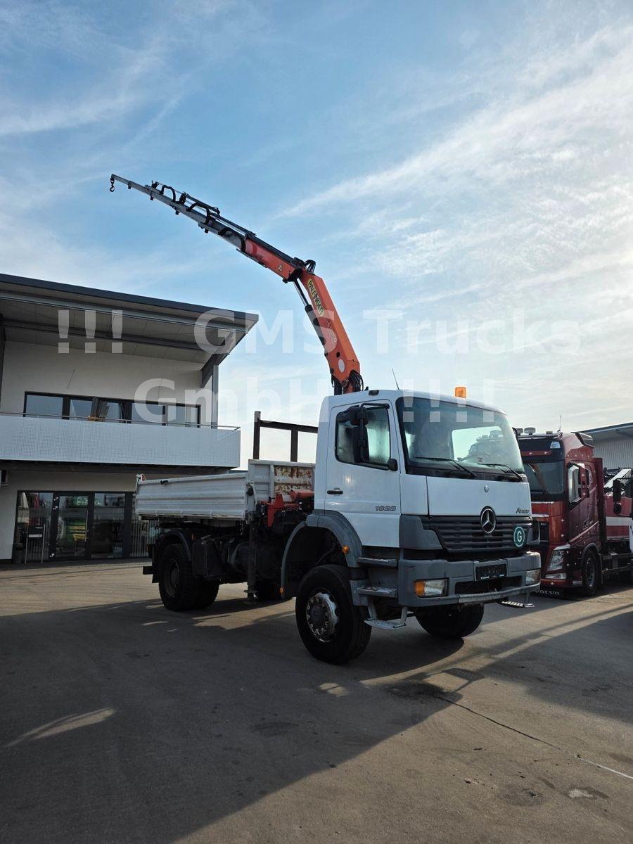 Mercedes-Benz Atego 1828 / 4X4 ALLRAD / Meiller / 18m Kran