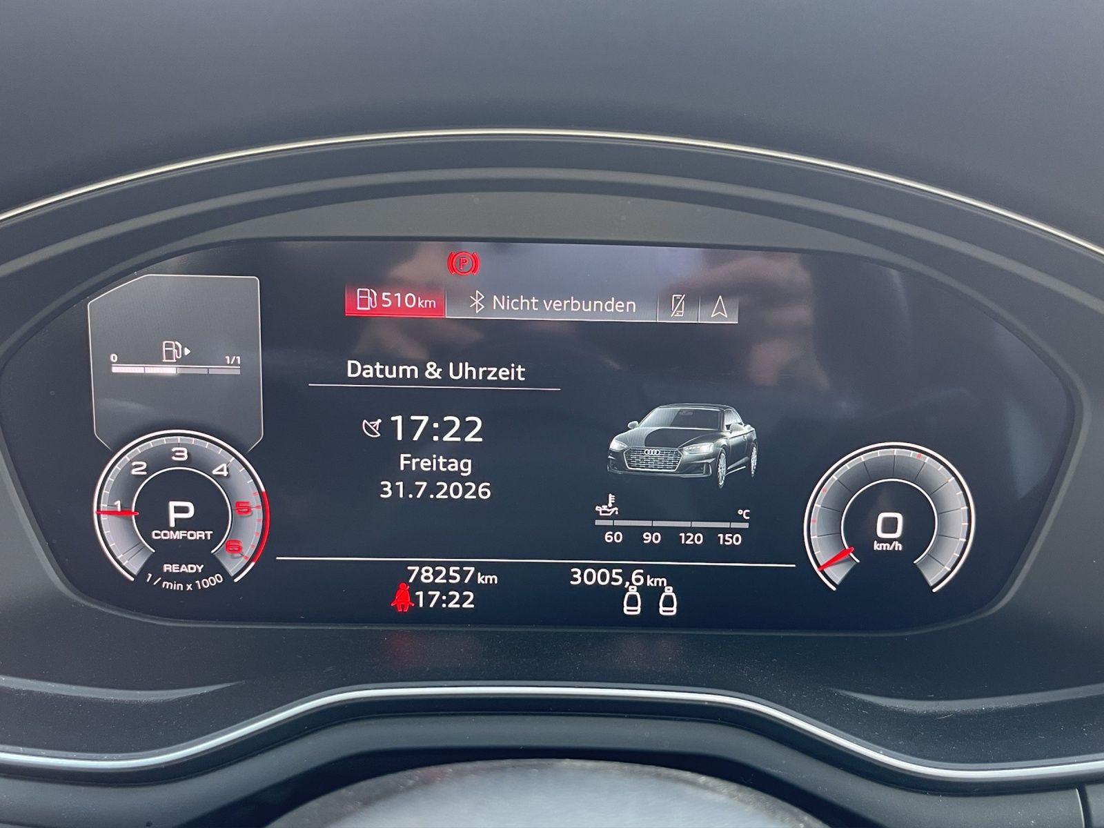 Audi A5 Cabrio 2.0 TDI S LINE LM19 FEINNAPPA NAVI+, миниатюра 10
