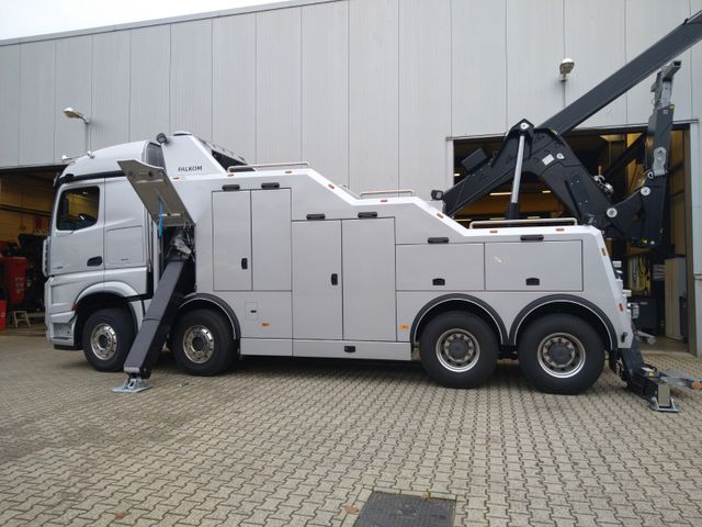 Mercedes-Benz Arocs 4158 8x4 Falkom Bergungsaufbau FAW 25000