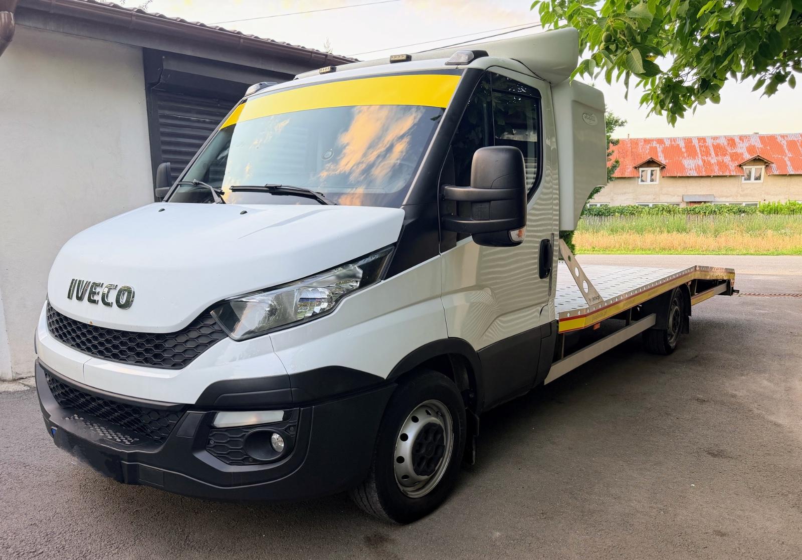 Iveco Daily abschlepwagen 2016 klima schlaffkabine top