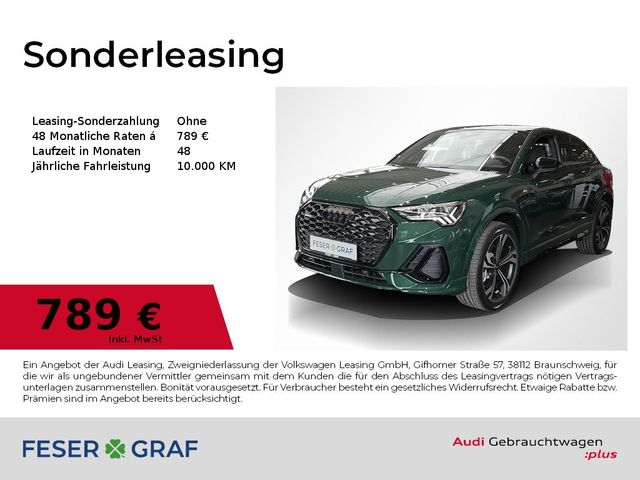 Audi Q3 Sportback S line 45 TFSI quattro Matrix AHKNa