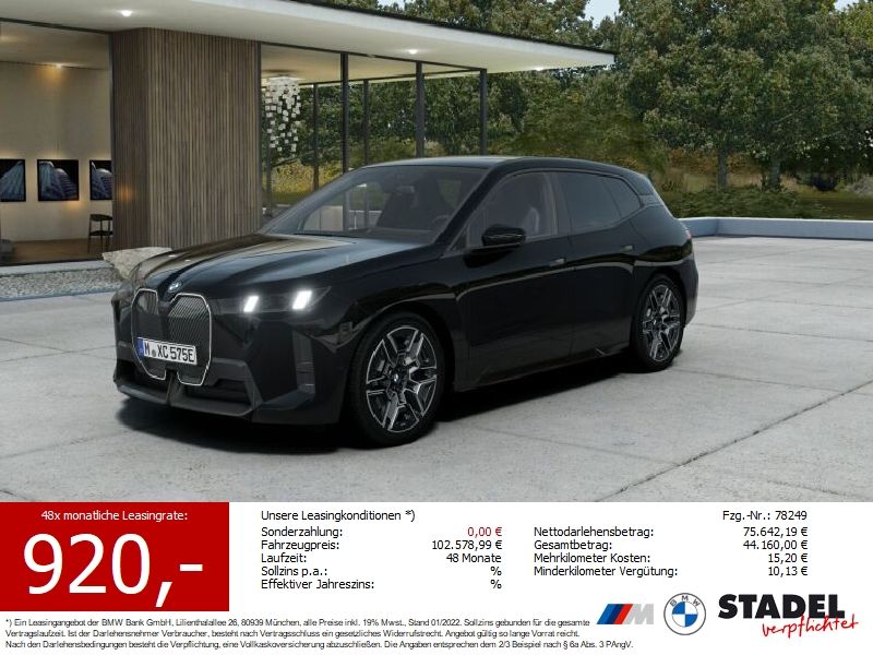 BMW iX xDrive45 M Sportpaket