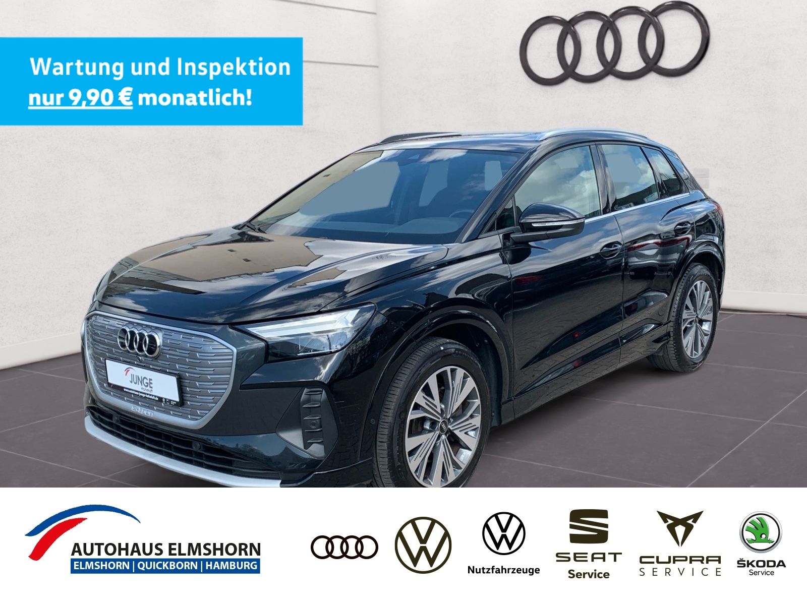 Audi Q4 e-tron 40 advanced PANO LED KAM ACC PDC SHZ