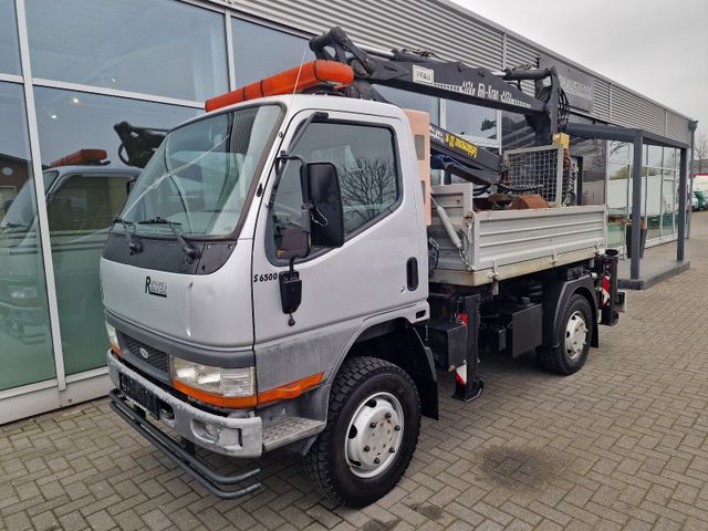 Mitsubishi Pfau Rexter/Kran/Funk/4 Punkt/Greifer/17.000 KM