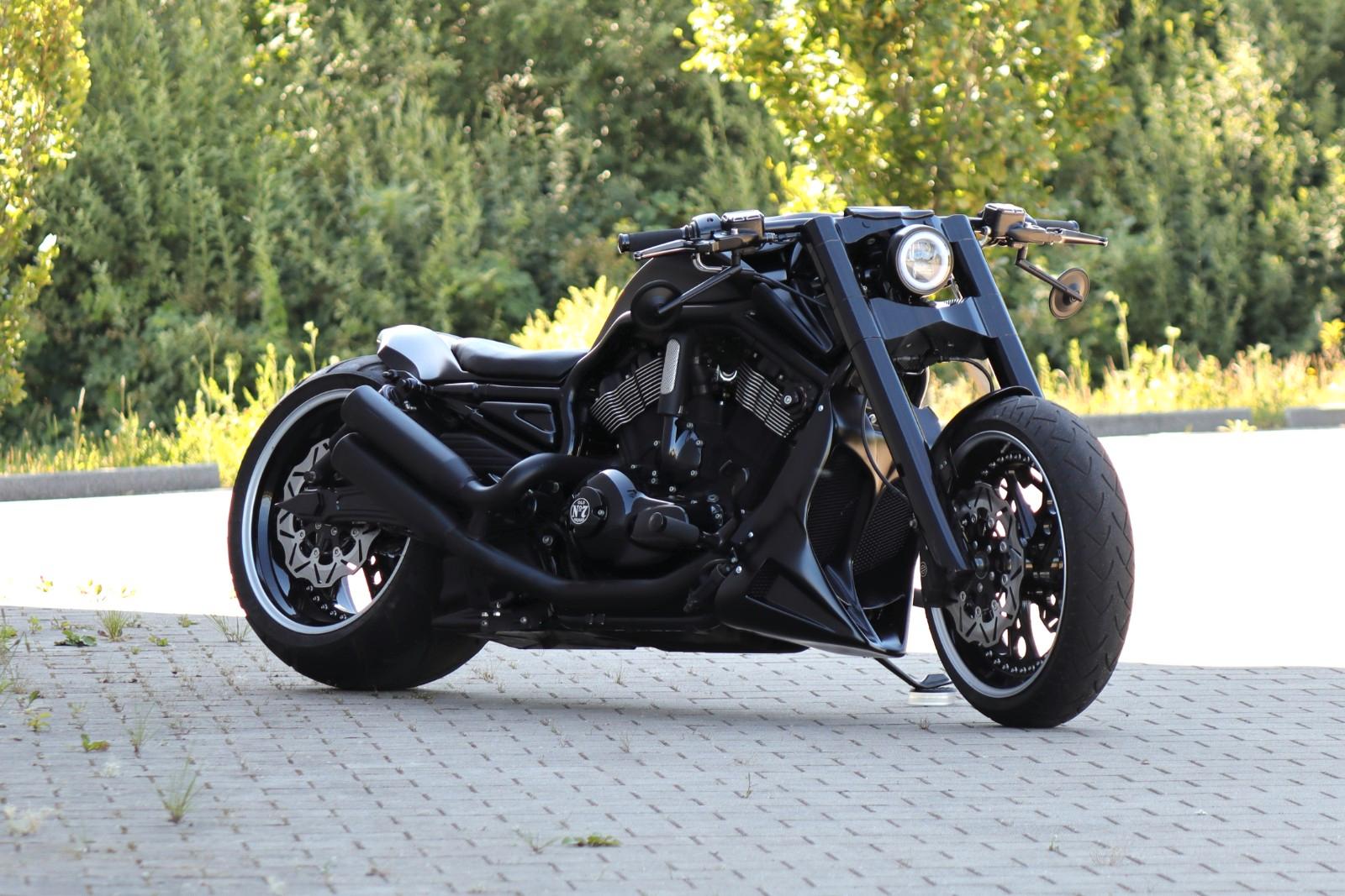 Harley-Davidson Night Rod V-Rod 300er NLC Carbon Porsche Umbau