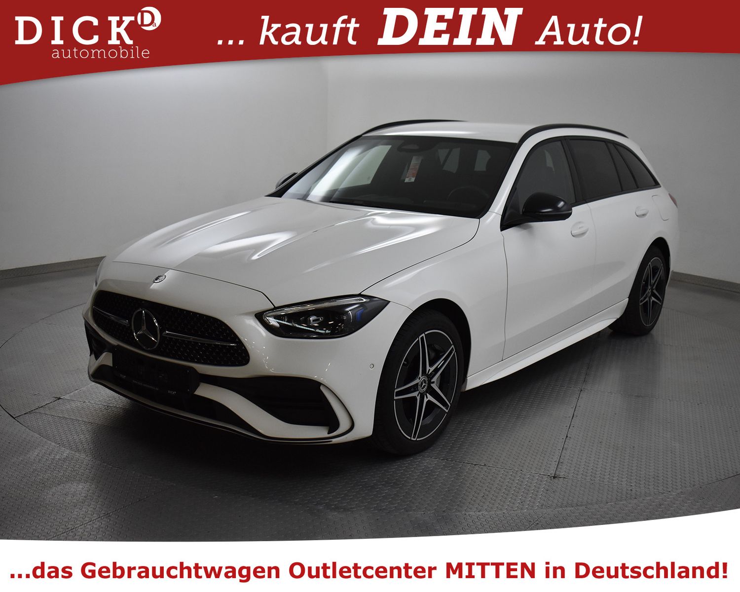 MERCEDES-BENZ C300e 2X AMG Line NIGHT+STDHZ+AHK+KAM+LED+4X SHZ - Image 4