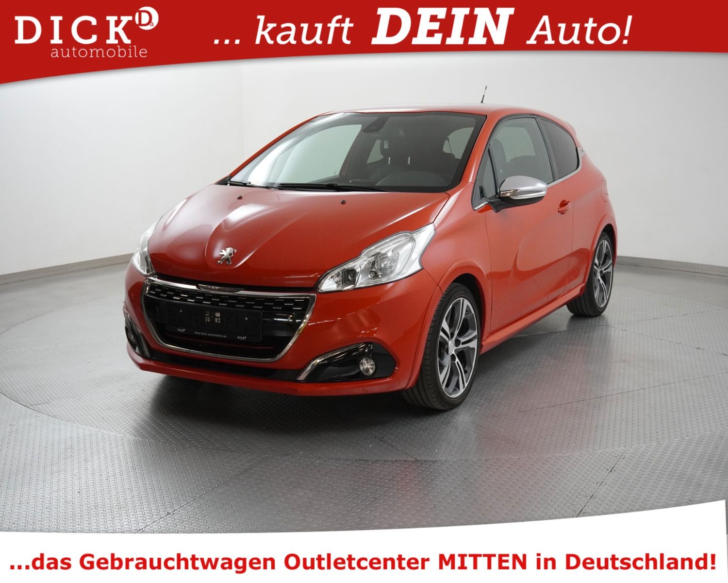 Fahrzeugabbildung Peugeot 208 1.6 THP GTi >GEPFLEGT+NAVI+SHZ+JBL+TÜV 05/27