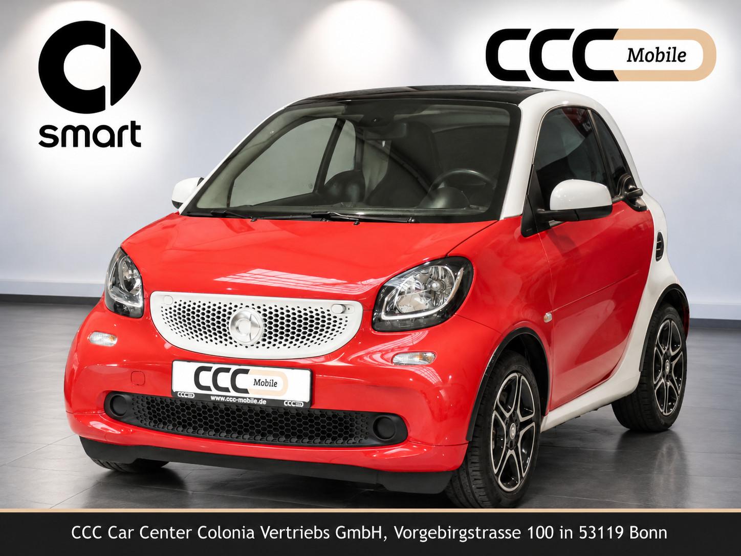 Smart fortwo 71PS Servo SHZ Klima Panorama elek. Fenst