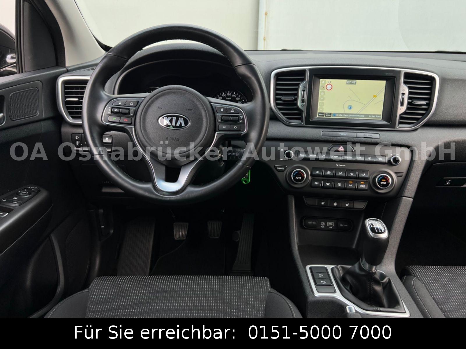 Kia Sportage 1.6 T-GDi 177PS Kamera Lenkradheizung