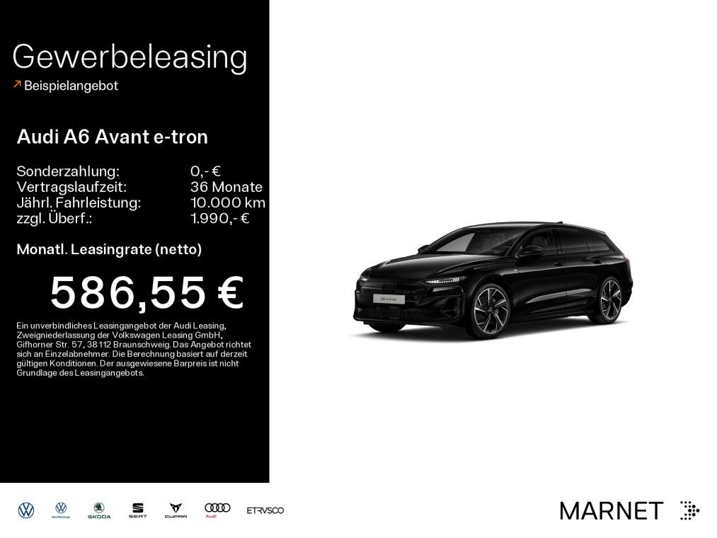 Audi A6 Avant e-tron performance 270 kW