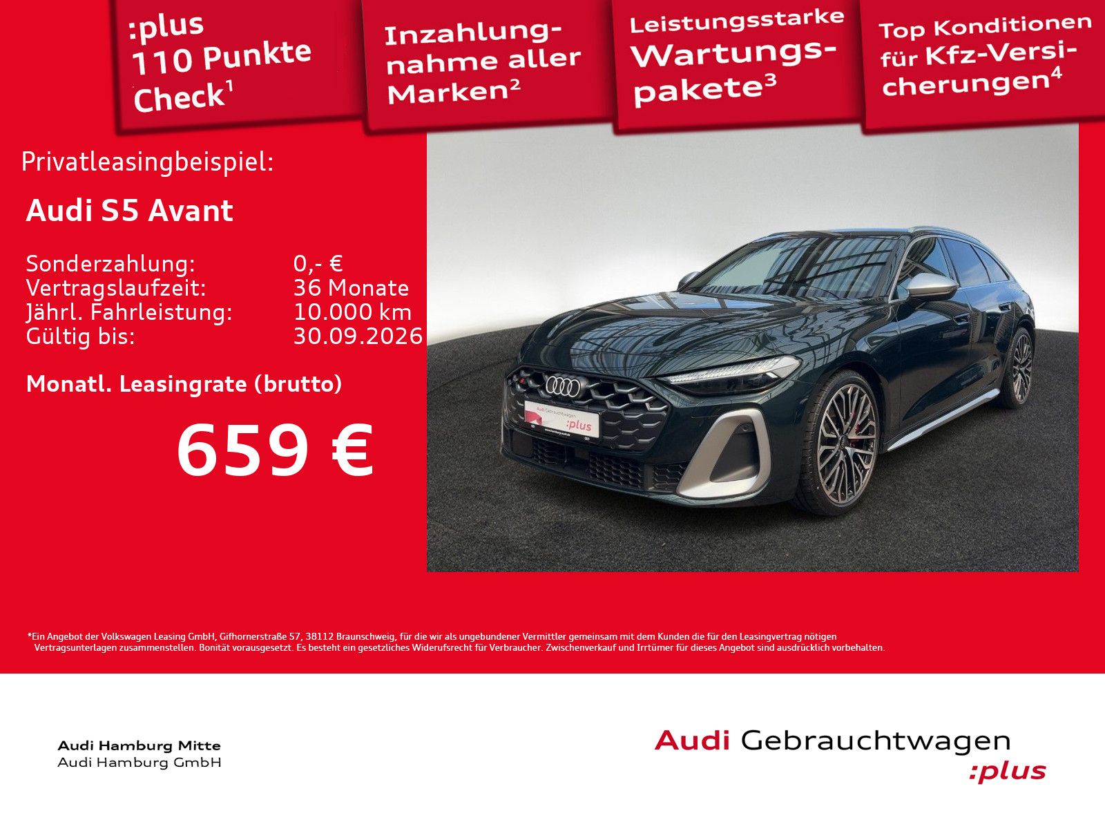 Audi S5 Avant TFSI 270 kW quattro S tronic Pano AHK B foto 2