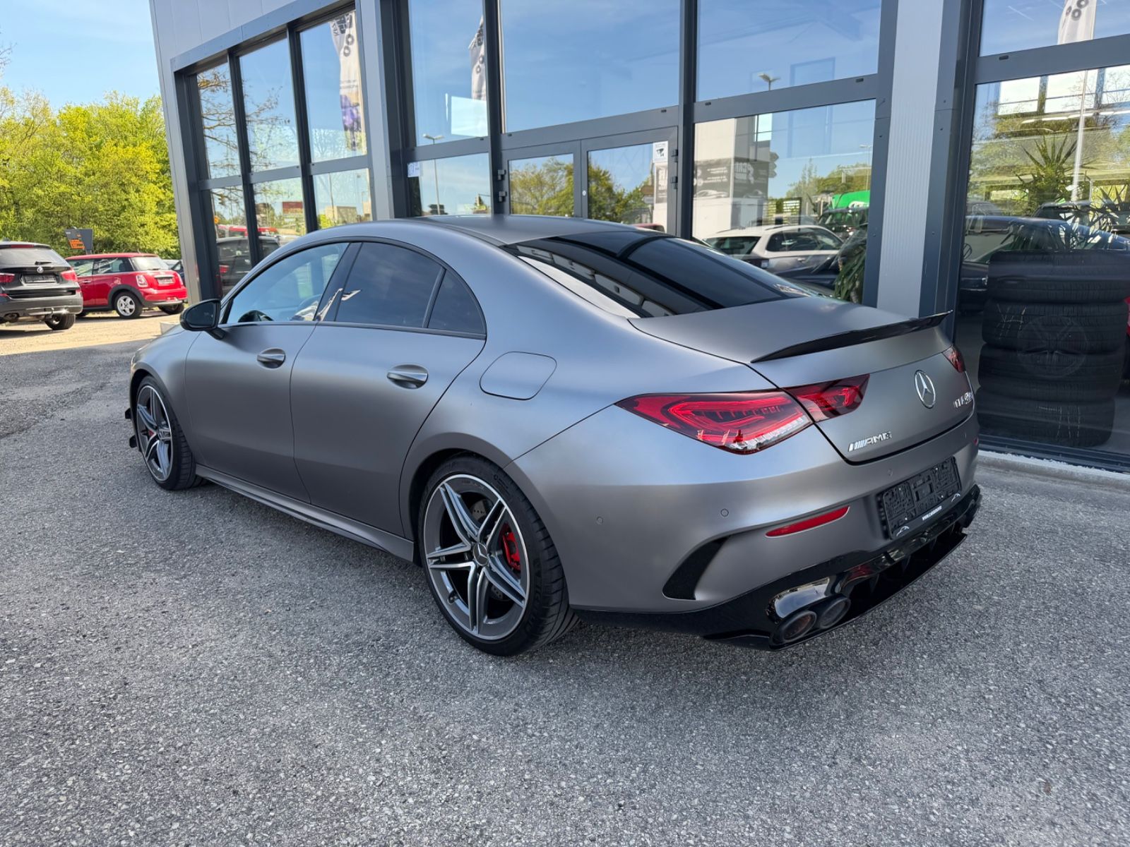 Mercedes-Benz CLA 45S AMG 4M PerfSitze Belüftung Night Matt foto 4