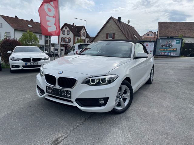 BMW 2 Cabrio 218 i Advantage/1.HAND/LEDER/KAMERA/LED