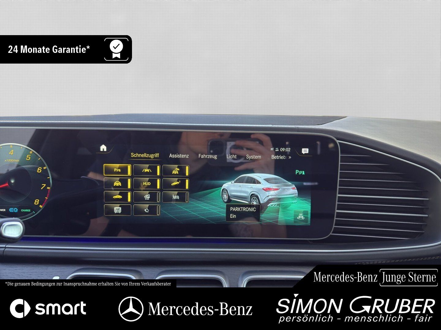 Fahrzeugabbildung Mercedes-Benz GLE 63 S 4M Coupé Pano AHK Burmester Drivers 360