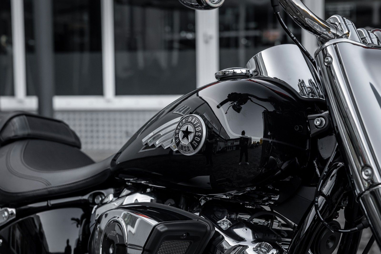 Fahrzeugabbildung Harley-Davidson FAT BOY FLFB 117 ci - MY25 - Kurzfr. verfügbar!