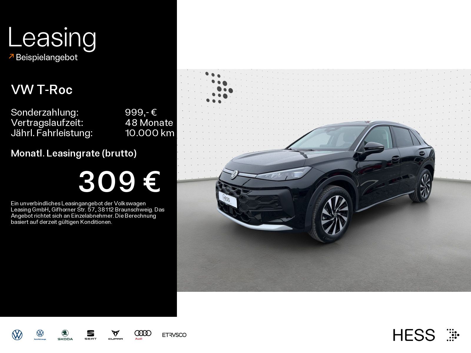 Volkswagen T-Roc 1.5 eTSI DSG Style AHK*IQ.DRIVE*NAV*SHZ