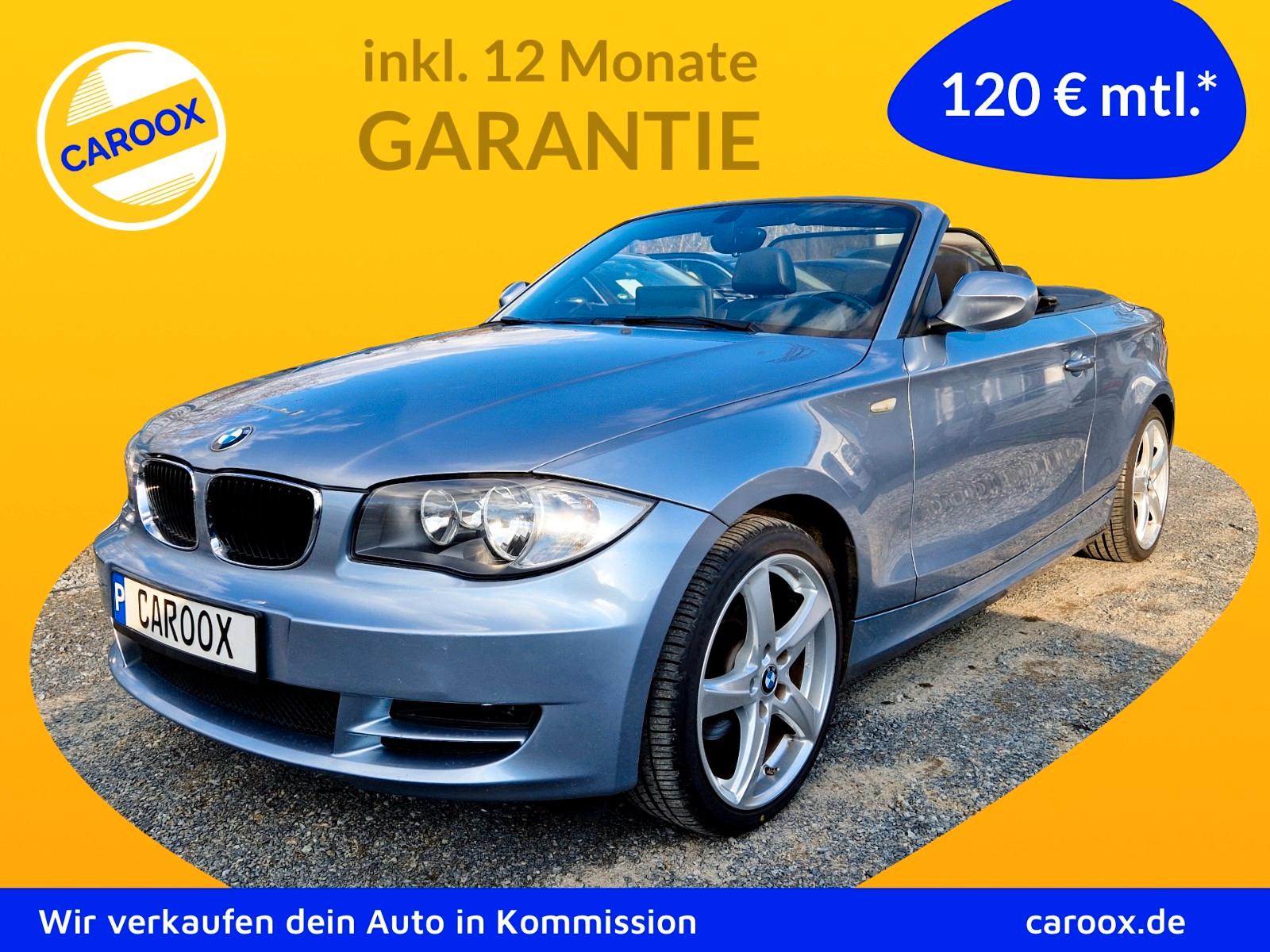BMW 118i Cabrio NAVI CARPLAY LEDER 18"