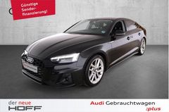 Audi A5 Sportback S line 40 TFSI Optik schwarz Leder