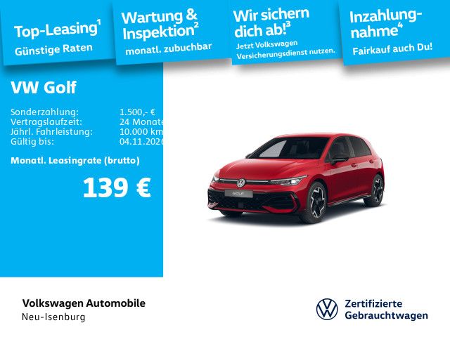 Volkswagen Golf 1.5 TSI R-LINE BLACKSTYLE LED-PLUS+360°+NAV
