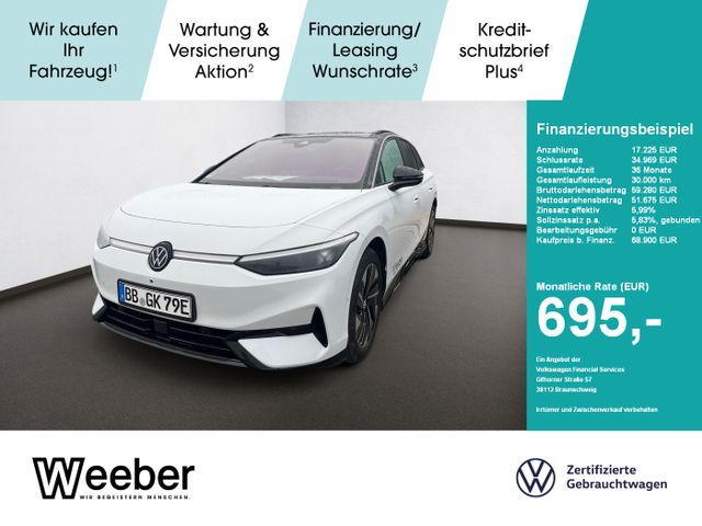 Volkswagen ID.7 Tourer Pro HeadUp Panodach AHK Navi LED